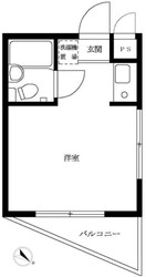 ルーブル永福町の物件間取画像